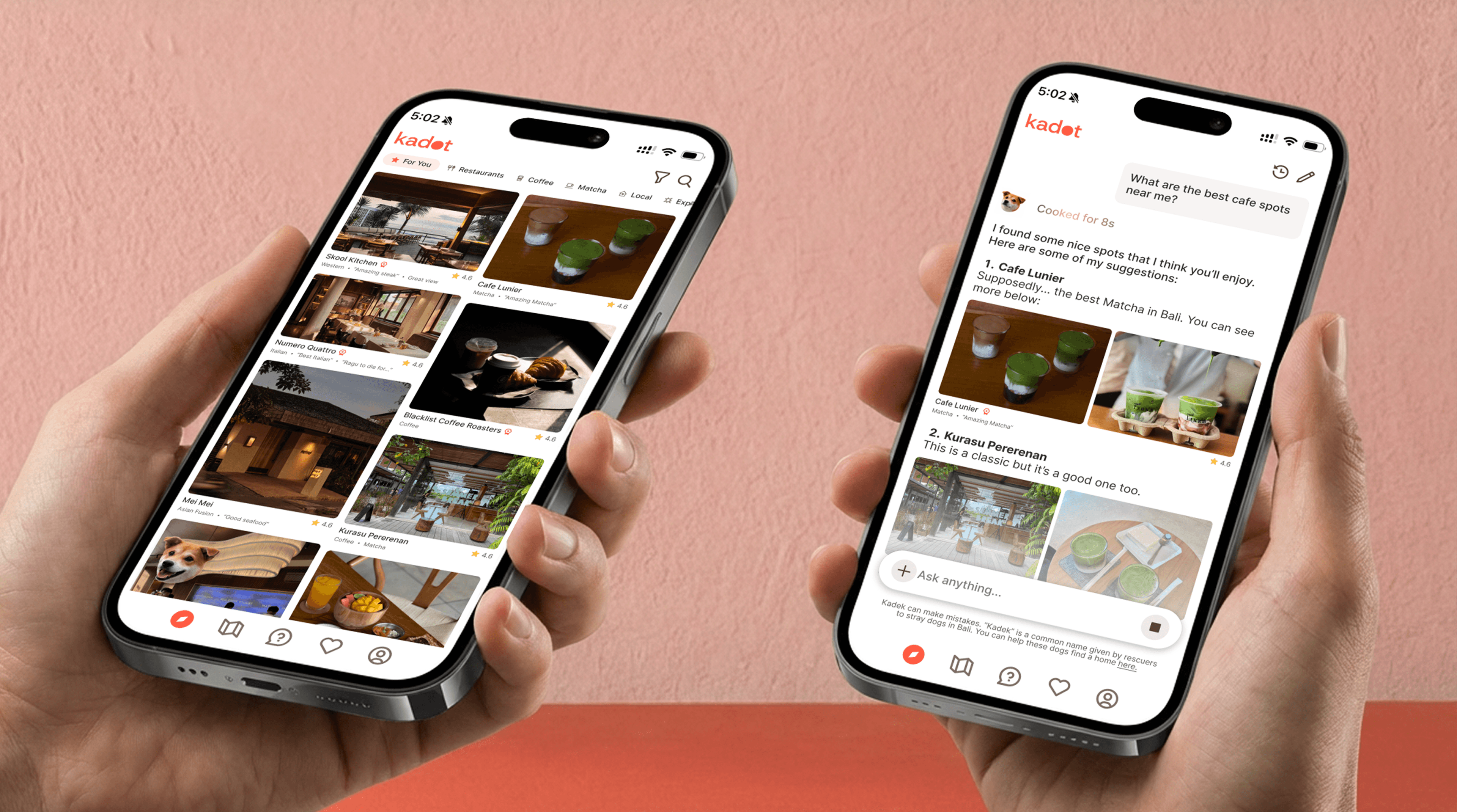 Discover places, the AI way